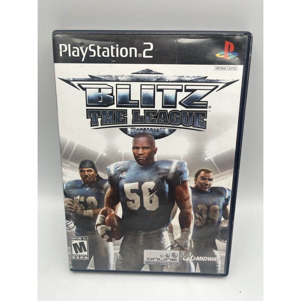 Blitz: The League (Sony PlayStation 2, 2005) PS2 Complete, Tested